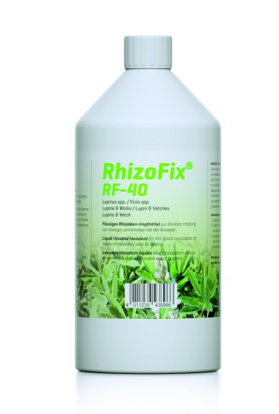 Impfmittel RhizoFix RF-40 1 L Impfmittel für Klee Lupine Wicke MHD November 2020 
